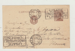 INTERO POSTALE DA 30 CENT VIAGGIATO NEL 1930 VERSO ROMA CON ANNULLO MECCCANICO WW1 - Stamped Stationery