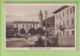 Old Postcard - Italy -  MALÉ - PIAZZA GARIBALDI - Trento