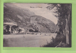 Old Postcard - Italy -  SARCHE - IL PONTE - Trento