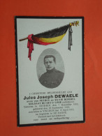 Oorlogsslachtoffer Jules Dewaele Geboren Te Izegem 1893 Overleden Te Vinckem  1919   (2scans) - Religione & Esoterismo