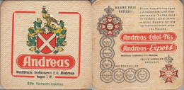 5005115 Bierdeckel Quadratisch - Andreas - Sous-bocks