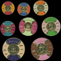 146/153** - Monnaies D'or / Gouden Munten / Goldmünzen / Gold Coins - BURUNDI - Unused Stamps