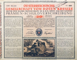 Croix Rouge: Autriche 1916 ->  Österreichische Gesellschaft Vom Roten Kreuz - Other & Unclassified