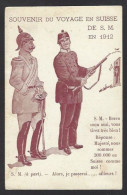 CPA Suisse Helvétia Patriotique Anti Kaiser Germany Allemagne Tir écrite - Oorlog 1914-18