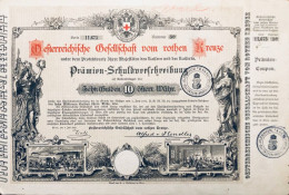 Croix Rouge: Autriche 1882 ->  Österreichische Gesellschaft Vom Rothen Kreuze - Other & Unclassified
