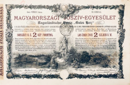 Croix Rouge: Budapest 1888 ->  Ungarischer Verein "Gutes Herz" - Other & Unclassified