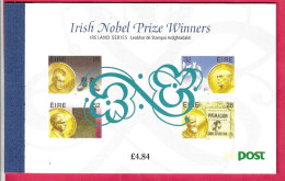 IRLANDA - 1994 - PREMI NOBEL - LIBRETTO NUOVO MNH** ( YVERT C 877 - MICHEL SB 27) - Booklets