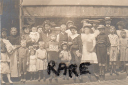 PHOTO ANCIENNE,45,LOIRET,BRIARE,LA GRANDE RUE,FOULE,RARE,FETE,COURSE CYCLISTE - Lieux