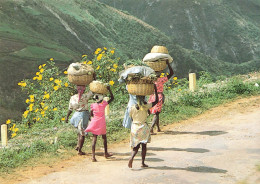 ANTILLES - Haiti - Kenscoff - Returning From The Friday Market - Animé - Vue Générale - Carte Postale - Haiti