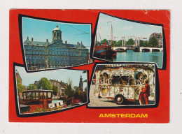 NETHERLANDS - Amsterdam Multi View Used Postcard - Amsterdam