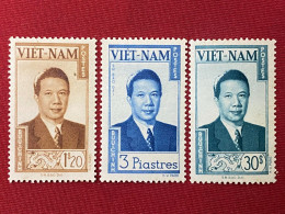 Stamps Vietnam South (Bao Dai King - 23-10-1951/6-6-1951/23-10-1951) -GOOD Stamps- 1SET/3pcs - Viêt-Nam