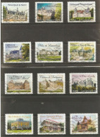 FRANCE - Châteaux Et Demeures De Nos Régions (2) - Used Stamps