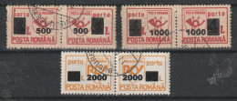2001 - PORTO  Mi No 140/142 - Portomarken