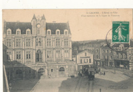 42 // SAINT GALMIER    L'hotel De Ville   Point Terminus De La Ligne Du Tramway - Andere & Zonder Classificatie