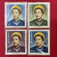 Stamps Vietnam South (Nam Phuong Queen - 15/08/1952) -GOOD Stamps- 1SET/4pcs - Viêt-Nam