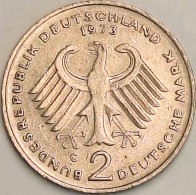 Germany Federal Republic - 2 Mark 1973 G, Konrad Adenauer, KM# 124 (#4824) - 2 Mark