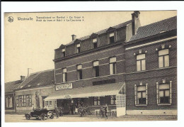 Westmalle  Tramstilstand En Gasthof "De Kroon"  Arret Du Tram Et Hôtel "La Couronne" - Malle