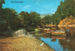 ISRAEL - River Jordan - Vue Générale - Bateaux - Animé - Oiseaux - Carte Postale - Israël