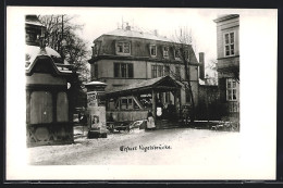 Foto-AK Erfurt, Vogelbrücke, Ortspartie Nahe Der Cyriakstrasse, Ca. 1910  - Erfurt