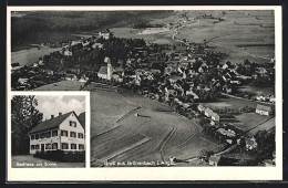 AK Grönenbach I. Allgäu, Gasthaus Zur Sonne, Teilansicht  - Autres & Non Classés