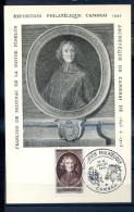 060524 YVERT N° 785   CARTE MAXIMUM - 1940-1949