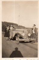 Photographie Photo Vintage Snapshot Automobile Voiture Auto Car Ombre Shadow - Automobile