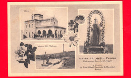 ITALIA - Abruzzo - Vasto (Chieti) - Madonna Della Penna - Chiesa - Imbarco - Cartolina Non Viaggiata 1930 - Other & Unclassified