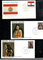 POLYNESIE LOT DE 90  FDC - Lots & Kiloware (max. 999 Stück)