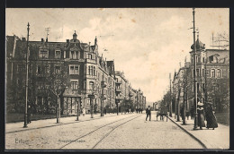 AK Erfurt, Arnstädterstrasse Mit Passanten  - Erfurt