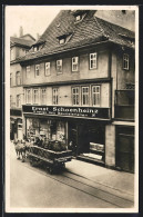 AK Erfurt, Ernst Schoenheinz, Kohlen, Holz, Baumaterialien, Neuwerkstr. 16  - Erfurt