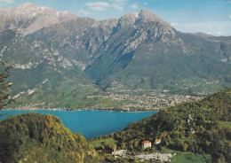 Cartolina Magreglio ( Como ) Il Ghisallo Con Il Lago E Le Grigne - Como