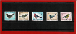 SUEDE - 1970 - N° 673/677 -  NEUFS** - OISEAUX SUEDOIS - Y & T - COTE : 6.25 Euros - Unused Stamps