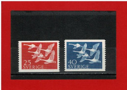 SUEDE - 1956 - N° 409/410 -  NEUFS** - JOURNEE DES PAYS DU NORD - Y & T - COTE : 1.50 Euros - Ungebraucht