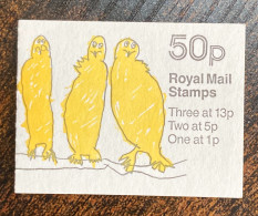 London Zoo 50p Stamp Booklet 1988 - Booklets