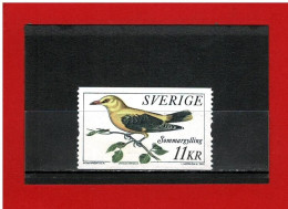 SUEDE - 2005 - N° 2445 -  NEUF** - FAUNE - OISEAU - LE LORIOT D'EUROPE  - Y & T - COTE : 3.50 Euros - Unused Stamps