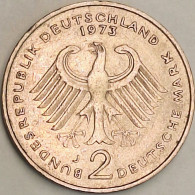 Germany Federal Republic - 2 Mark 1973 J, Konrad Adenauer, KM# 124 (#4825) - 2 Mark