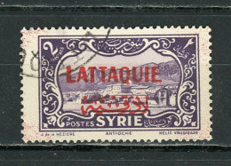 LATTAQUIÉ - VUE - N°Yt 9 Obli. - Used Stamps