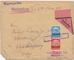 37371# LOTHRINGEN LETTRE NACHNAHME CONTRE REMBOURSEMENT Obl TERWEN 5 Mars 1941 TERVILLE MOSELLE THIONVILLE BAITENBERG - Briefe U. Dokumente