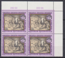 1990 , Mi 1994 ** (1) - 4 Er Block Postfrisch - Internationaler Christus - Medicus - Kongreß , Bad Ischl - Unused Stamps