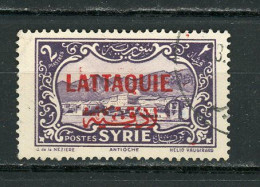LATTAQUIÉ - VUE - N°Yt 9 Obli. - Used Stamps