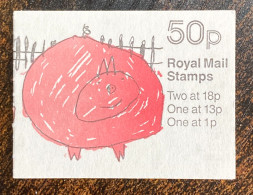 London Zoo 50p Stamp Booklet 1988 - Postzegelboekjes