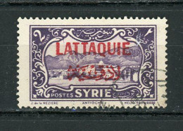 LATTAQUIÉ - VUE - N°Yt 9 Obli. - Used Stamps
