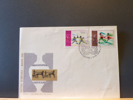 105/818   FDC POLOGNE - Fencing