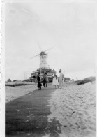 Photographie Photo Vintage Snapshot Moulin Windmill  - Lieux