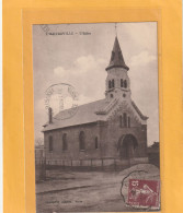 AUTREVILLE  .  L'EGLISE  .  CARTE AFFR SUR RECTO LE 7 XII 1928 - Other & Unclassified