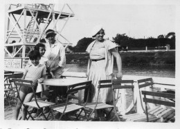 Photographie Photo Vintage Snapshot La Marne Plongeoir Piscine 51 - Orte