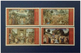 2001 Vaticano Francobolli Nuovi Mnh** La Cappella Sistina Restaurata Affreschi - Unused Stamps
