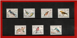TCHECOSLOVAQUIE - 1959 - N° 1046/1052 -  NEUFS** - OISEAUX D'HIVER - Y & T - COTE : 25.00 Euros - Unused Stamps