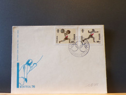105/825  FDC  POLOGNE - Fencing