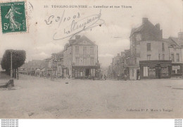 V2-50) TORIGNI SUR VIRE (MANCHE) CARREFOUR ET  RUE THIERS - Andere & Zonder Classificatie